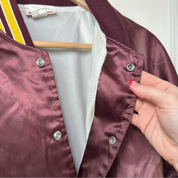 Vintage Satin Bomber Jacket - Picture 3 of 10